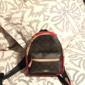 New Coach mini Charlie Backpack